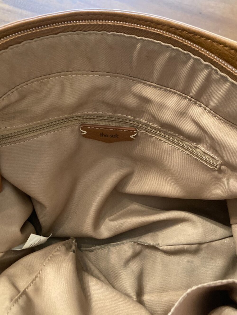 The Sak / Ashby Leather Satchel Bag / Brown / - Picture 8 of 15